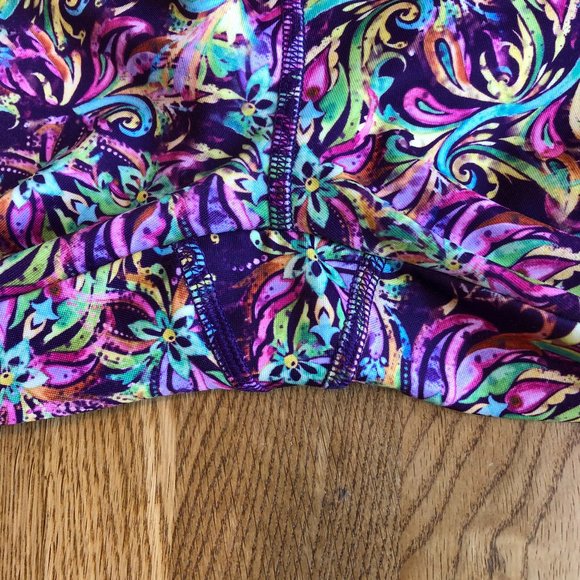 Lularoe Jade Workout Capri Cropped Leggings Size XS - Picture 7 of 11